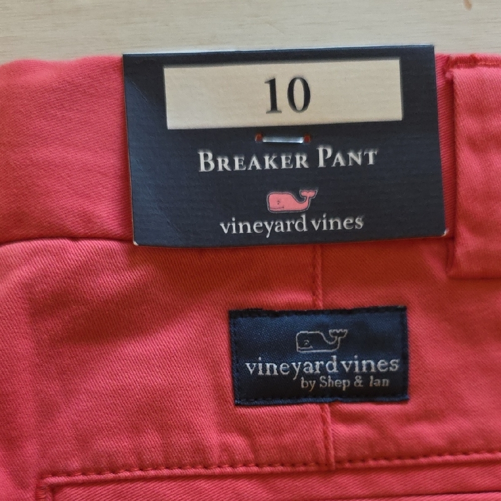 Vineyard Vines Bright Pink Breaker Pants - Picture 3 of 5